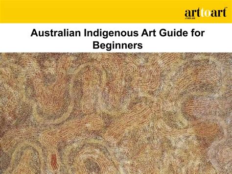 australian indigenous art guide  beginners