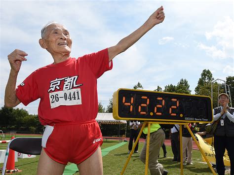 Atleta Mais Velho Do Mundo Bate Recorde Mundial Dos 100m Placar O