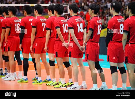 Osaka Japan 17th Sep 2017 Japan Team Group JPN Volleyball FIVB