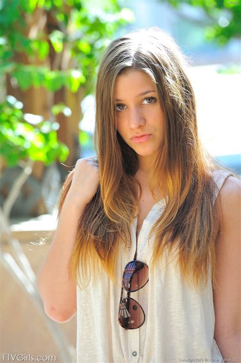 Brunette Sweetie Nicole Reveals Her Hot Body And Natural Tits In Public