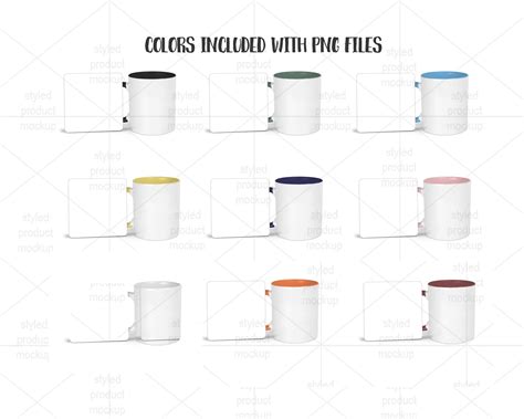 Dye Sublimation Coaster And Mug Combo Mockup Add Your Own Etsy