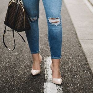 Shoes Nude Pointed Toe Pumps With Gold Heel Poshmark