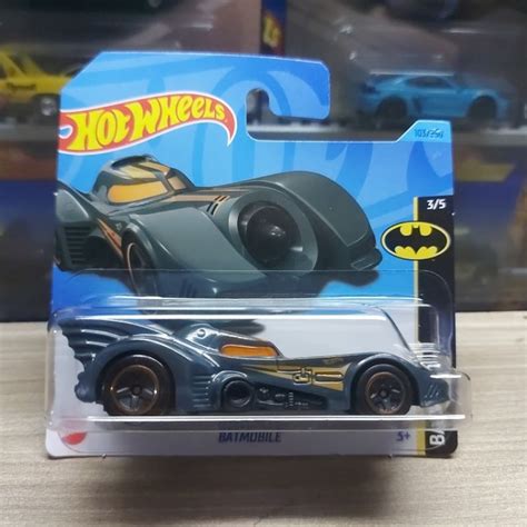 Hot WHEELS BATMOBILE DARK GRAY SHORT CARD Shopee Malaysia