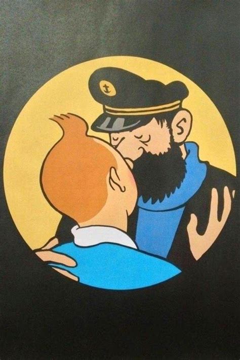 Pin by Marcelo G Gringo on Ilustración Tintin Gay art Captain haddock