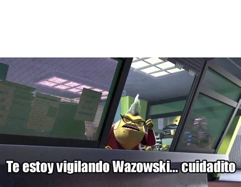 Te Estoy Vigilando Wazowski Cuidadito Meme Sticker