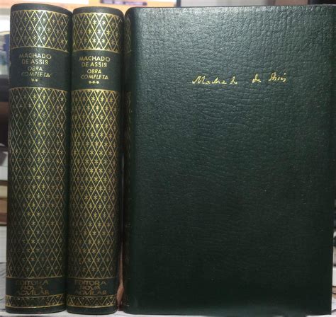 Nova Aguilar Editora - Machado de Assis - Obras Completas - Nova Aguilar 3 Volumes ...