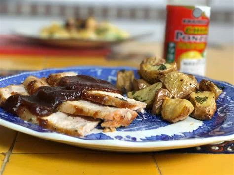 Receta Lomo De Cerdo Asado Con Salsa Bbq De Duraznos