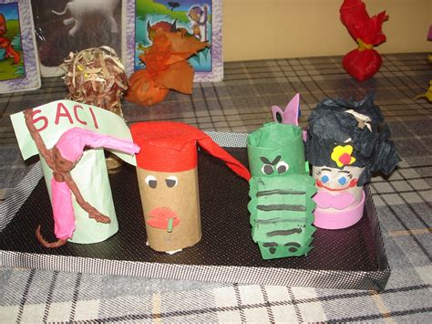 Brinquedo Folclórico Com Material Reciclável - Personagens Do Folclore Brasileiro Com Material Reciclado - FDPLEARN