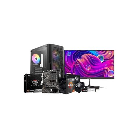 AMD Ryzen 5 5600G Msi A520M-A Pro Motherboard – Desktop PC Price in ...