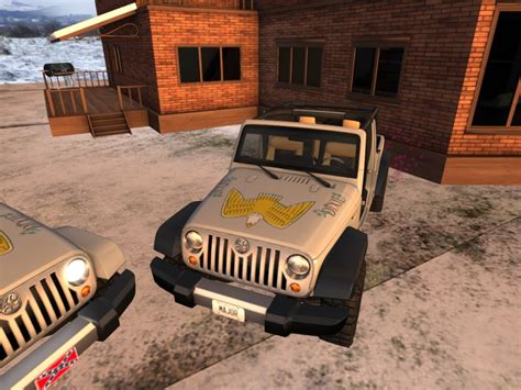 Second Life Marketplace Psc Major Daisy Duke Jeep