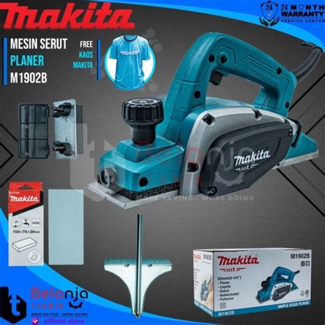 Jual Makita Mt Mesin Serut Ketam Kayu M B Watt Planner Pasah M