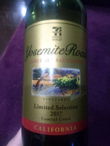 Yosemite Road Limited Selection Cabernet Sauvignon Vivino Us