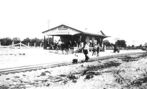 Florida Memory Atlantic Coast Line Railroad Depot Davenport Florida