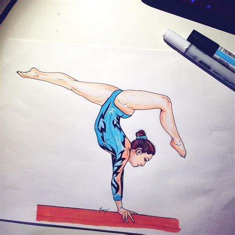 Gymnastics Dancing Drawings Bff Drawings Ballet Drawings