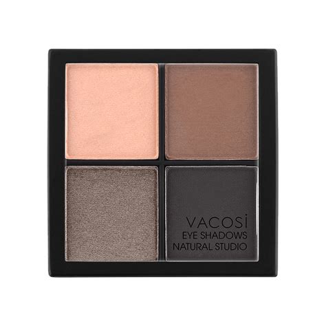 Phấn Mắt Vacosi 4 Ô 04 Naked Brown Hasaki vn