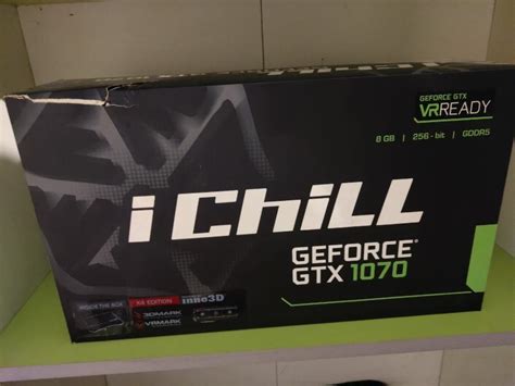 Nvidia GTX 1070 inno3d ichill x4 8GB
