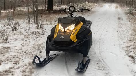 Skidoo Tundra Lt Ace First Ride With Barely Any