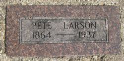 Peter Larson 1864 1937 Homenaje De Find A Grave