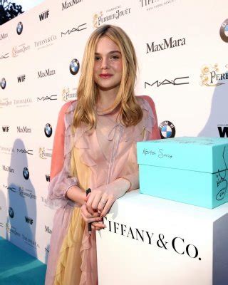 Elle Fanning Braless Wearing A Sexy Dress At The 8th Annual Women In Film PreOsc Porn Pictures