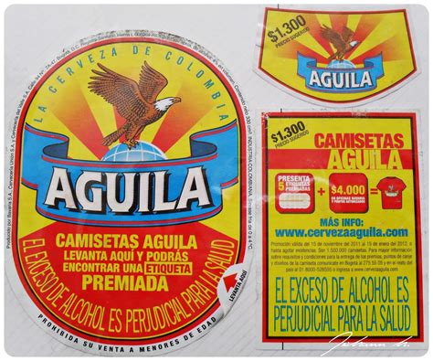 Etiquetas De Cerveza Colombiana Águila