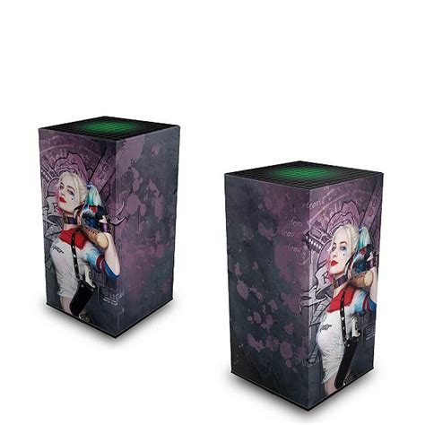 Xbox Series X Capa Anti Poeira Arlequina Harley Quinn Pop Arte Skins