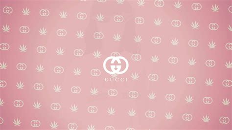 Pink Gucci Logo Wallpaper