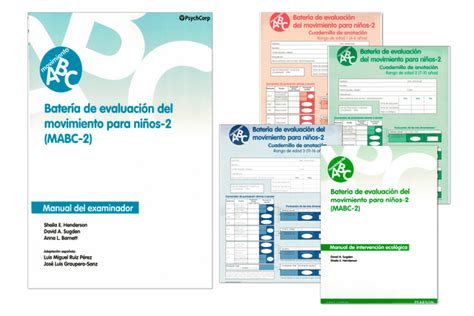 Mabc Bater A De Evaluaci N Del Movimiento Para Ni Os