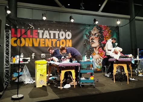 Lille Le Tatouage à Lhonneur Ce Week End Au Grand Palais