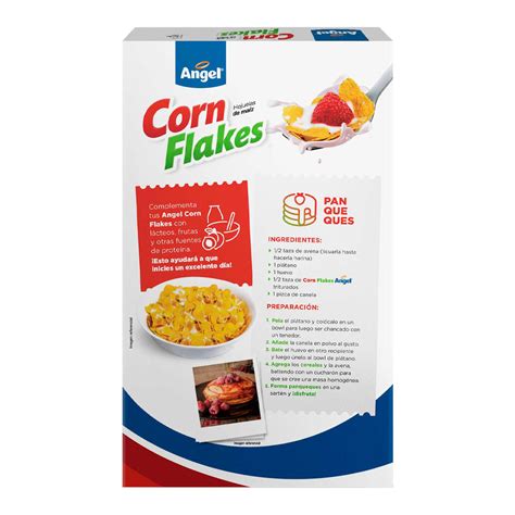 Hojuelas De Maíz Corn Flakes Angel Caja 180 Gr Wong