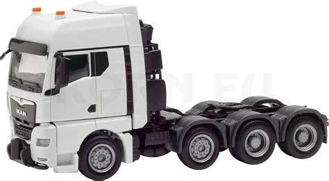 Herpa Man Tgx Gx Schwerlastzugmaschine Wei