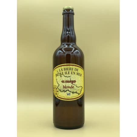 Bière Blonde Brasserie La Morgat Blonde 75cl Au Fil du Vin