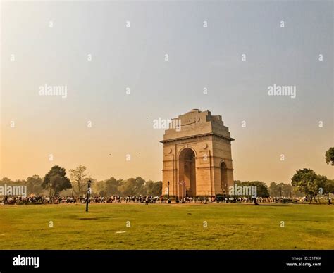 India Gate New Delhi India Stock Photo Alamy