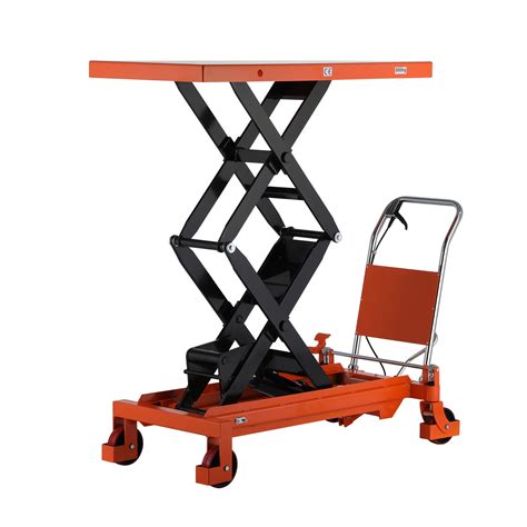 Tory Carrier Lb Hydraulic Double Scissor Lift Table Platform Cart