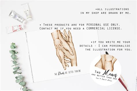 Father S Day Print Two Dads Are Better Than One Same Sex Etsy