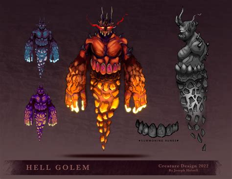 ArtStation - Hell Golem