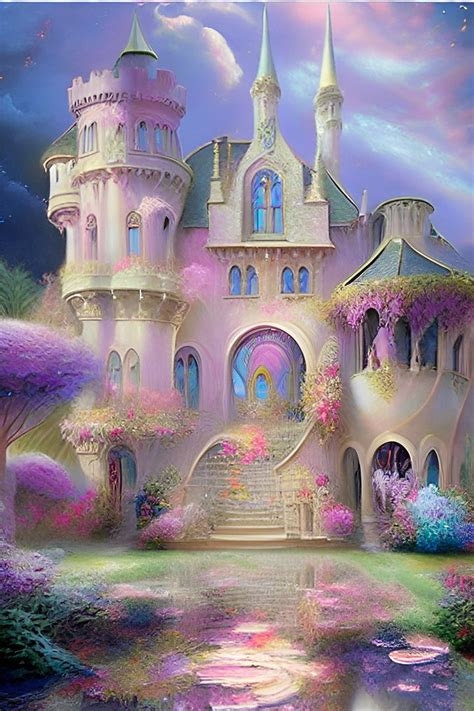 Fantasy Cabin Fantasy Art Beautiful Pictures Fairytale House Galaxy