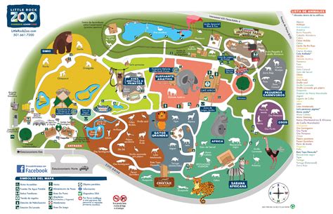 Little Rock Zoo Map and Brochure (2024 - 2010) | ThemeParkBrochures.net