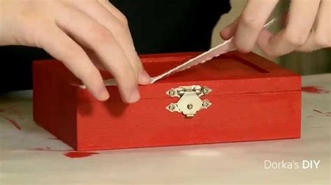 Kar Csonyi Diy Doboz Decorative Boxes Diy Youtube