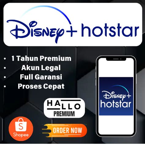 Jual Jual Disneyy Hotstar Premium 1 Tahun Full Garansi Proses Cepat