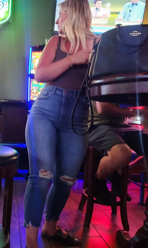 Blonde In Jeans Tight Jeans Forum