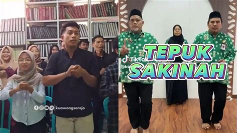 lirik tepuk sakinah fyp tiktok tren viral kua program bimbingan pra