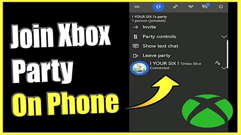 How To Join An Xbox Live Party On Phone And Accept Invite Easy Method Youtube