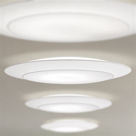 Modo Luce Ring Tonda Deckenlampe TRIAC weiß Ø85cm Lampenwelt at