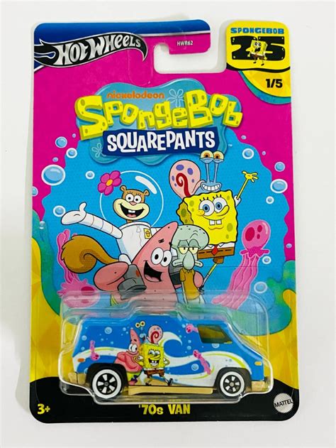 Hot Wheels 70s Van Spongebob