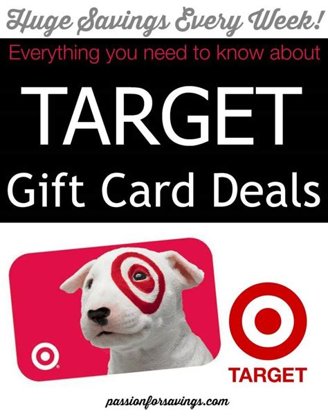 Target Gift Cards | How to Save with Gift Card Deals at Target