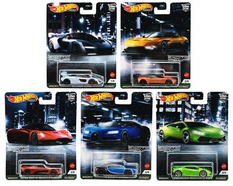 Hot Wheels Premium Car Culture Exotic Envy Cars