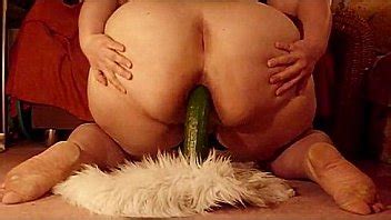 BBW Anal Masturbation Vegetable XNXX