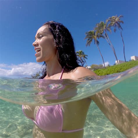 Bikini Model Ann Janette Ai Enhanced Can T Get Any Wetter Topaz