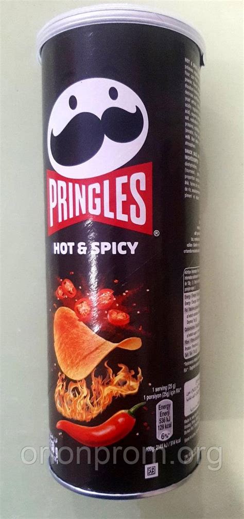 Купити Чіпси Pringles Hot Spicy 130 г ціна 74 Prom ua ID 1804131670