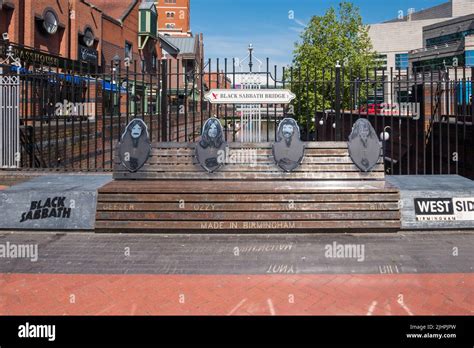 Black Sabbath Bridge On Broad Street Birmingham Uk Stock Photo Alamy